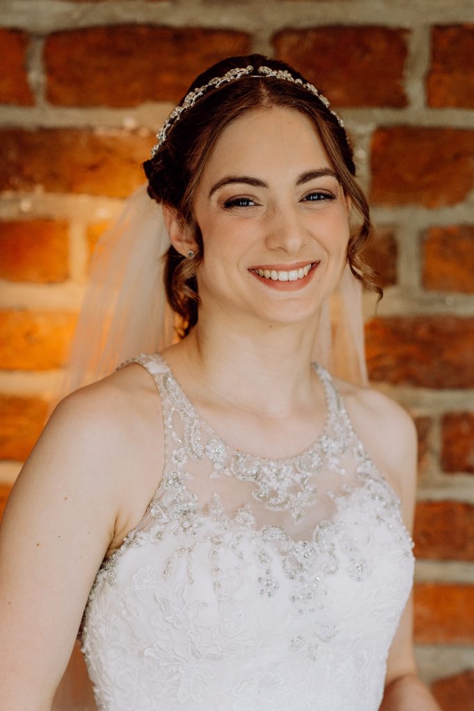 Sarah wedding portrait