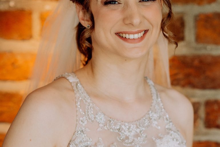 Sarah wedding portrait